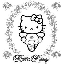 Disegno da colorare: ciao Kitty (Cartoni animati) #36992 - Pagine da Colorare Stampabili Gratuite