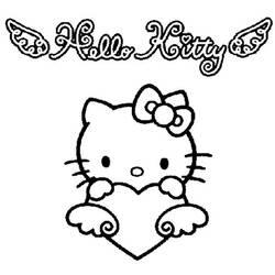 Disegno da colorare: ciao Kitty (Cartoni animati) #36993 - Pagine da Colorare Stampabili Gratuite