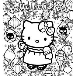 Disegno da colorare: ciao Kitty (Cartoni animati) #37002 - Pagine da Colorare Stampabili Gratuite