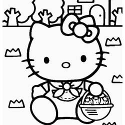 Disegno da colorare: ciao Kitty (Cartoni animati) #37033 - Pagine da Colorare Stampabili Gratuite