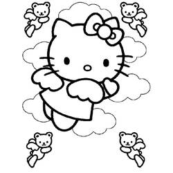 Disegno da colorare: ciao Kitty (Cartoni animati) #37047 - Pagine da Colorare Stampabili Gratuite
