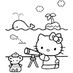 Disegno da colorare: ciao Kitty (Cartoni animati) #37051 - Pagine da Colorare Stampabili Gratuite