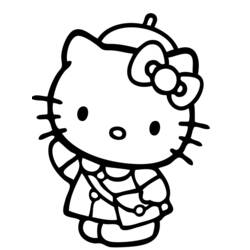Disegno da colorare: ciao Kitty (Cartoni animati) #37061 - Pagine da Colorare Stampabili Gratuite