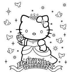 Disegno da colorare: ciao Kitty (Cartoni animati) #37095 - Pagine da Colorare Stampabili Gratuite