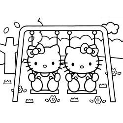 Disegno da colorare: ciao Kitty (Cartoni animati) #37106 - Pagine da Colorare Stampabili Gratuite