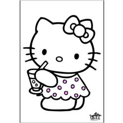Disegno da colorare: ciao Kitty (Cartoni animati) #37119 - Pagine da Colorare Stampabili Gratuite
