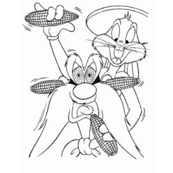 Disegno da colorare: coniglietto di insetti (Cartoni animati) #26331 - Pagine da Colorare Stampabili Gratuite
