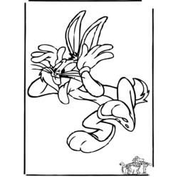 Disegno da colorare: coniglietto di insetti (Cartoni animati) #26341 - Pagine da Colorare Stampabili Gratuite