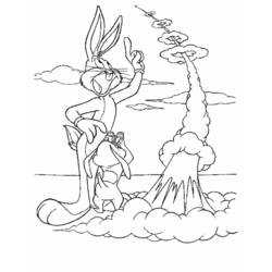 Disegno da colorare: coniglietto di insetti (Cartoni animati) #26351 - Pagine da Colorare Stampabili Gratuite