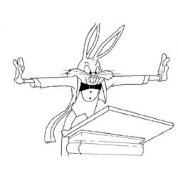 Disegno da colorare: coniglietto di insetti (Cartoni animati) #26352 - Pagine da Colorare Stampabili Gratuite