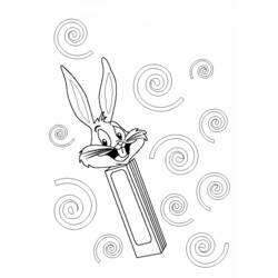 Disegno da colorare: coniglietto di insetti (Cartoni animati) #26408 - Pagine da Colorare Stampabili Gratuite