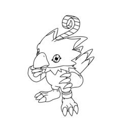 Disegno da colorare: Digimon (Cartoni animati) #51430 - Pagine da Colorare Stampabili Gratuite