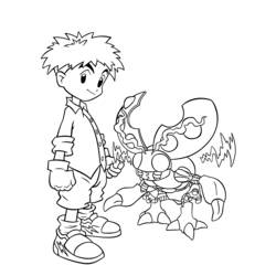 Disegno da colorare: Digimon (Cartoni animati) #51567 - Pagine da Colorare Stampabili Gratuite