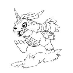 Disegno da colorare: Digimon (Cartoni animati) #51582 - Pagine da Colorare Stampabili Gratuite