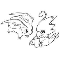 Disegno da colorare: Digimon (Cartoni animati) #51601 - Pagine da Colorare Stampabili Gratuite
