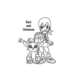 Disegno da colorare: Digimon (Cartoni animati) #51620 - Pagine da Colorare Stampabili Gratuite