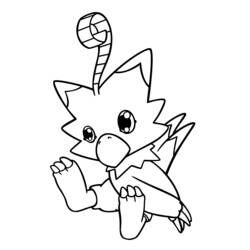 Disegno da colorare: Digimon (Cartoni animati) #51637 - Pagine da Colorare Stampabili Gratuite