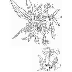 Disegno da colorare: Digimon (Cartoni animati) #51658 - Pagine da Colorare Stampabili Gratuite