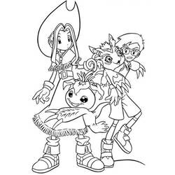 Disegno da colorare: Digimon (Cartoni animati) #51683 - Pagine da Colorare Stampabili Gratuite