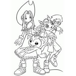 Disegno da colorare: Digimon (Cartoni animati) #51713 - Pagine da Colorare Stampabili Gratuite