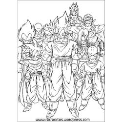 Disegno da colorare: Dragonball Z (Cartoni animati) #38477 - Pagine da Colorare Stampabili Gratuite