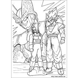 Disegno da colorare: Dragonball Z (Cartoni animati) #38483 - Pagine da Colorare Stampabili Gratuite