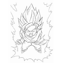 Disegno da colorare: Dragonball Z (Cartoni animati) #38500 - Pagine da Colorare Stampabili Gratuite