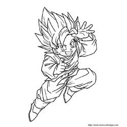 Disegno da colorare: Dragonball Z (Cartoni animati) #38514 - Pagine da Colorare Stampabili Gratuite