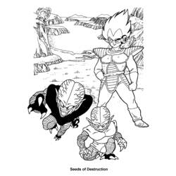 Disegno da colorare: Dragonball Z (Cartoni animati) #38521 - Pagine da Colorare Stampabili Gratuite