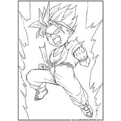 Disegno da colorare: Dragonball Z (Cartoni animati) #38537 - Pagine da Colorare Stampabili Gratuite