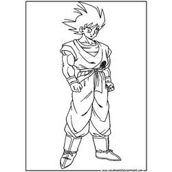 Disegno da colorare: Dragonball Z (Cartoni animati) #38561 - Pagine da Colorare Stampabili Gratuite