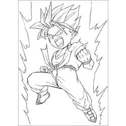 Disegno da colorare: Dragonball Z (Cartoni animati) #38567 - Pagine da Colorare Stampabili Gratuite