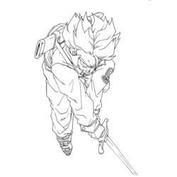 Disegno da colorare: Dragonball Z (Cartoni animati) #38594 - Pagine da Colorare Stampabili Gratuite