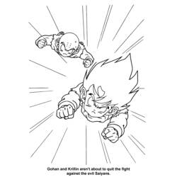 Disegno da colorare: Dragonball Z (Cartoni animati) #38616 - Pagine da Colorare Stampabili Gratuite