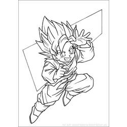 Disegno da colorare: Dragonball Z (Cartoni animati) #38629 - Pagine da Colorare Stampabili Gratuite