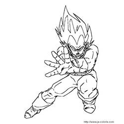 Disegno da colorare: Dragonball Z (Cartoni animati) #38634 - Pagine da Colorare Stampabili Gratuite