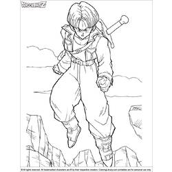 Disegno da colorare: Dragonball Z (Cartoni animati) #38659 - Pagine da Colorare Stampabili Gratuite