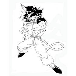 Disegno da colorare: Dragonball Z (Cartoni animati) #38670 - Pagine da Colorare Stampabili Gratuite