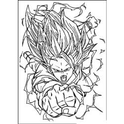 Disegno da colorare: Dragonball Z (Cartoni animati) #38686 - Pagine da Colorare Stampabili Gratuite