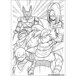 Disegno da colorare: Dragonball Z (Cartoni animati) #38695 - Pagine da Colorare Stampabili Gratuite