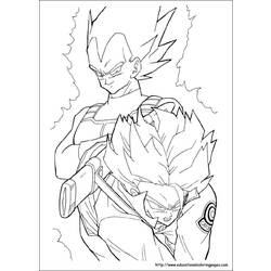 Disegno da colorare: Dragonball Z (Cartoni animati) #38716 - Pagine da Colorare Stampabili Gratuite