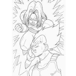 Disegno da colorare: Dragonball Z (Cartoni animati) #38734 - Pagine da Colorare Stampabili Gratuite