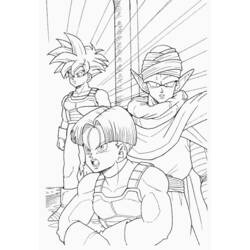 Disegno da colorare: Dragonball Z (Cartoni animati) #38740 - Pagine da Colorare Stampabili Gratuite