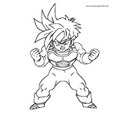 Disegno da colorare: Dragonball Z (Cartoni animati) #38815 - Pagine da Colorare Stampabili Gratuite