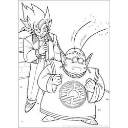 Disegno da colorare: Dragonball Z (Cartoni animati) #38830 - Pagine da Colorare Stampabili Gratuite