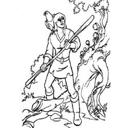 Disegno da colorare: Excalibur, la spada magica (Cartoni animati) #41733 - Pagine da Colorare Stampabili Gratuite