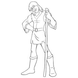 Disegno da colorare: Excalibur, la spada magica (Cartoni animati) #41762 - Pagine da Colorare Stampabili Gratuite