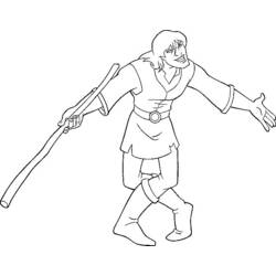 Disegno da colorare: Excalibur, la spada magica (Cartoni animati) #41767 - Pagine da Colorare Stampabili Gratuite