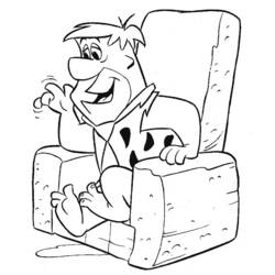 Disegno da colorare: Flintstones (Cartoni animati) #29527 - Pagine da Colorare Stampabili Gratuite