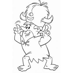 Disegno da colorare: Flintstones (Cartoni animati) #29532 - Pagine da Colorare Stampabili Gratuite